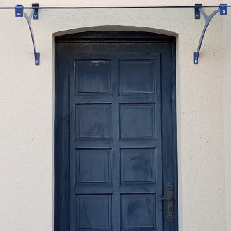 Pose de Portes d'Entrée à Bécon-les-Granits