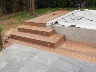 pose de parquet à Bécon-les-Granits