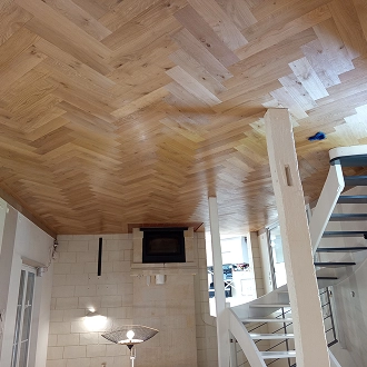 Pose de Parquet à Bécon-les-Granits